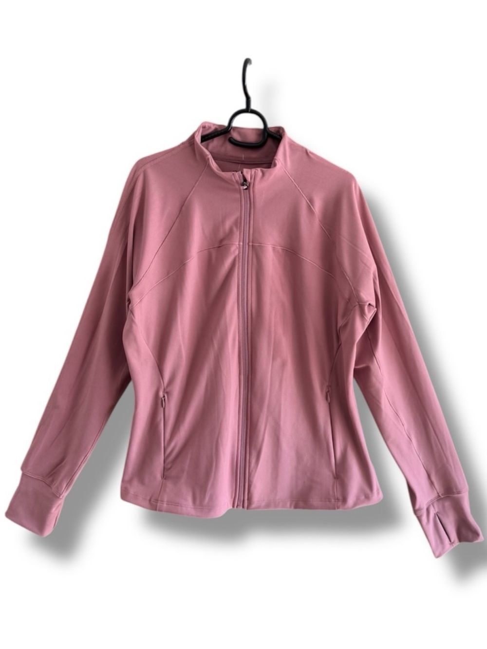Jockey Women's Dusty Pink Zip Up Activewear Jacket